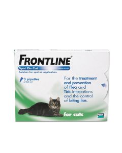 Frontline Spot On - Cat - 3 pipettes