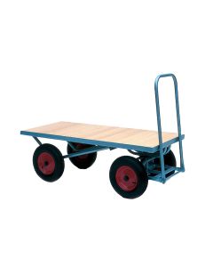 4 Wheeled Flat Trolley - 500kg Capacity