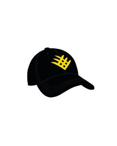 Farm & Stable Cap, black and yellow