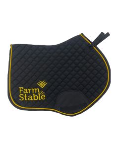 F&S GP Saddle Pad Black Full Size