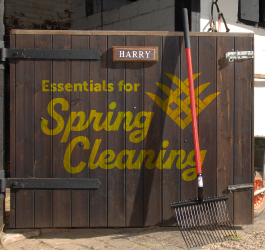 Spring cleaning essentials: Where to start and which equine specific products to use